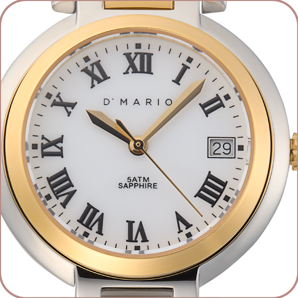 Reloj D'Mario frontal